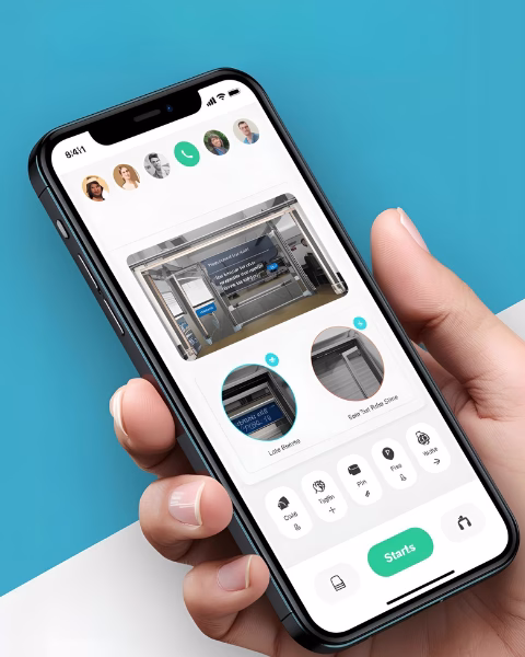 Control puerta desde móvil