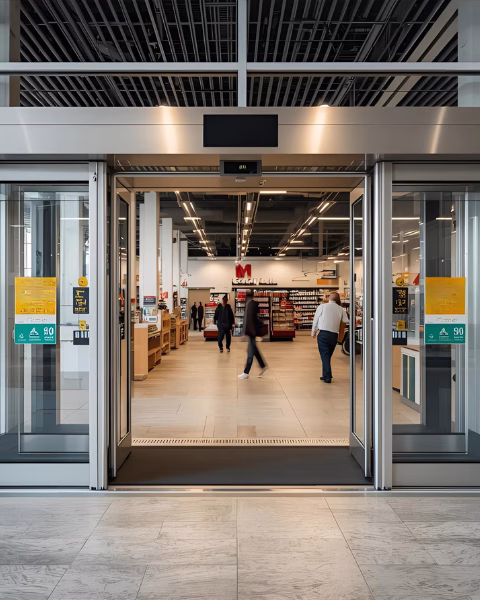 Peatonal Automática con JR