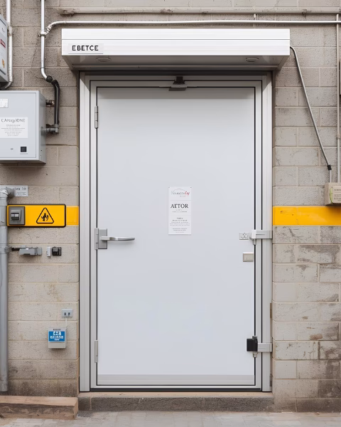 Puerta estanca en JR